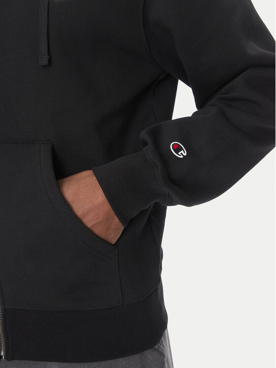 Champion Champion Світшот 221193 Чорний Regular Fit