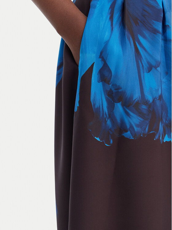 DKNY DKNY Cocktail obleka DD5N3J04 Črna Regular Fit