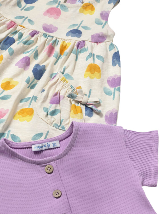 Mayoral Mayoral Igapäevane kleit 1922 Värviline Regular Fit