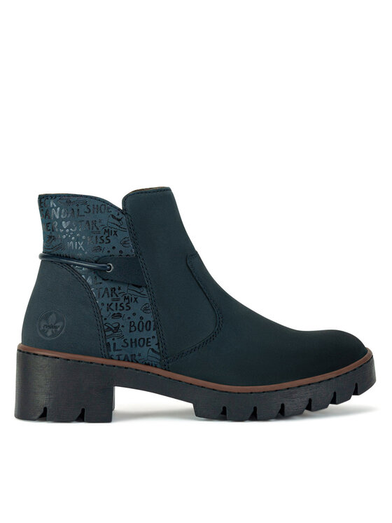 Rieker Rieker Stiefeletten X5755-14 Blau