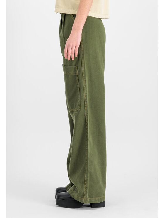 Alpha Industries Alpha Industries Spodnie cargo Sailor Pant Women Zielony Relaxed Fit
