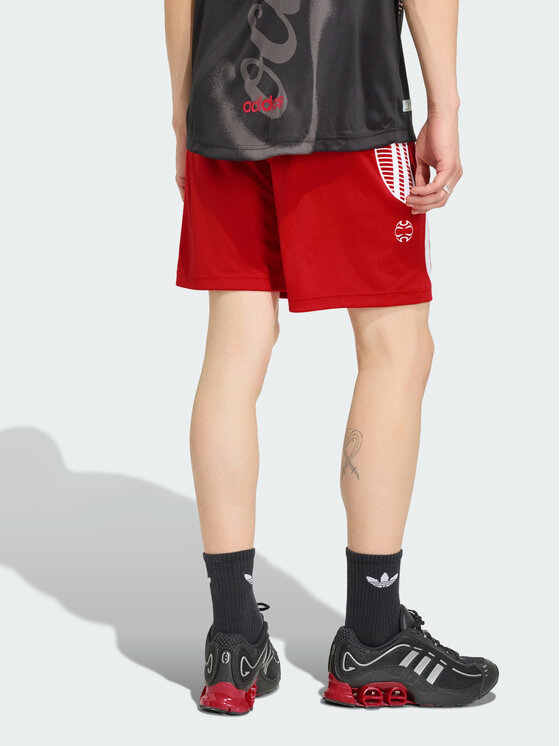 adidas adidas Szorty sportowe 167795 Czerwony Regular Fit