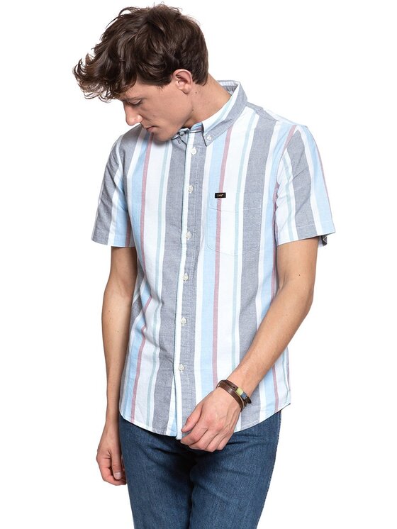 Lee Lee Camicia BUTTON DOWN Multicolore Regular Fit
