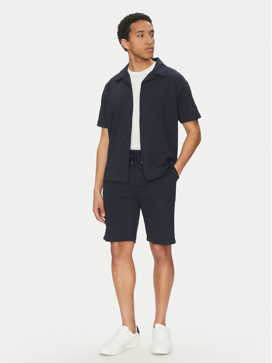 JOOP! JOOP! Sportovní kraťasy 17 JJ-26Barlas 30045561 Tmavomodrá Regular Fit