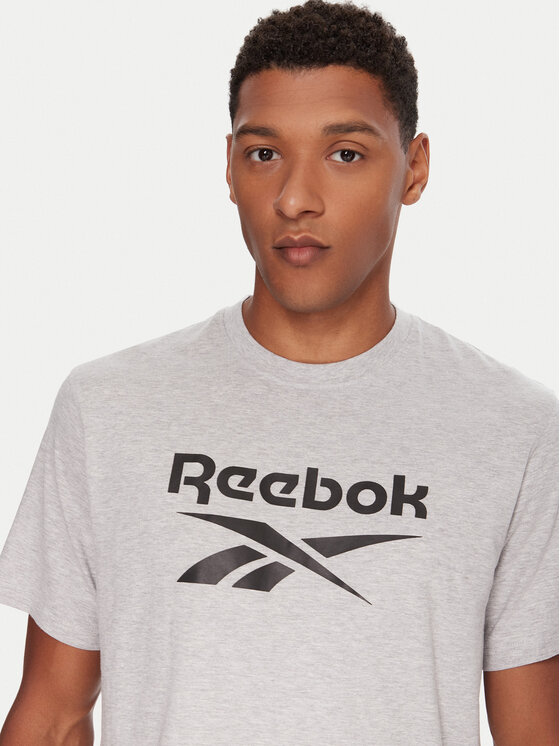 Reebok Reebok Póló RK25141CCM Szürke Regular Fit