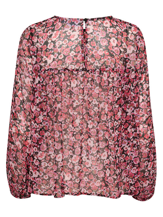 Saint Tropez Saint Tropez Bluza 30512334 Roza Loose Fit