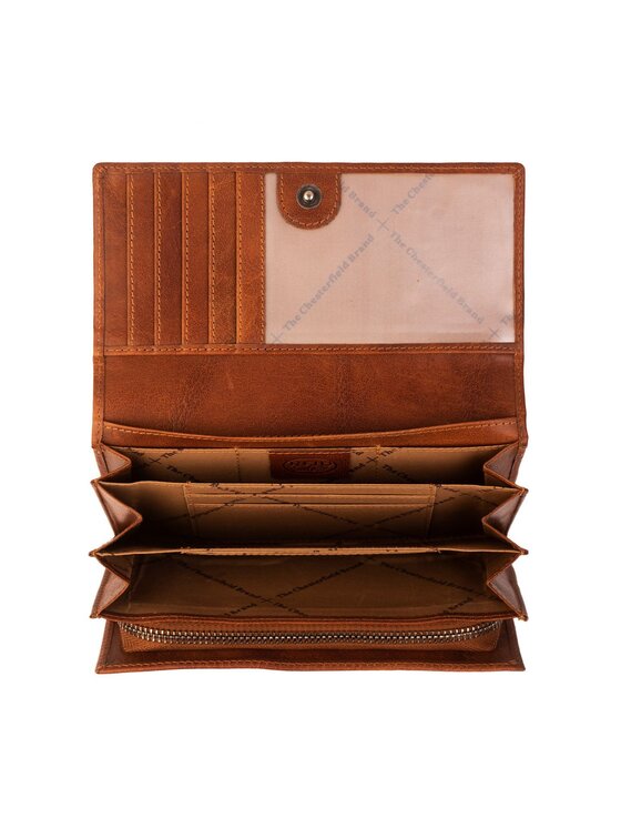 The Chesterfield Brand The Chesterfield Brand Portfel damski 220904 Brązowy