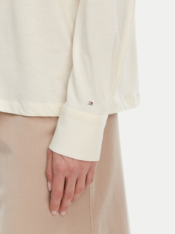 Tommy Hilfiger Tommy Hilfiger Marškiniai WW0WW45983 Smėlio Regular Fit