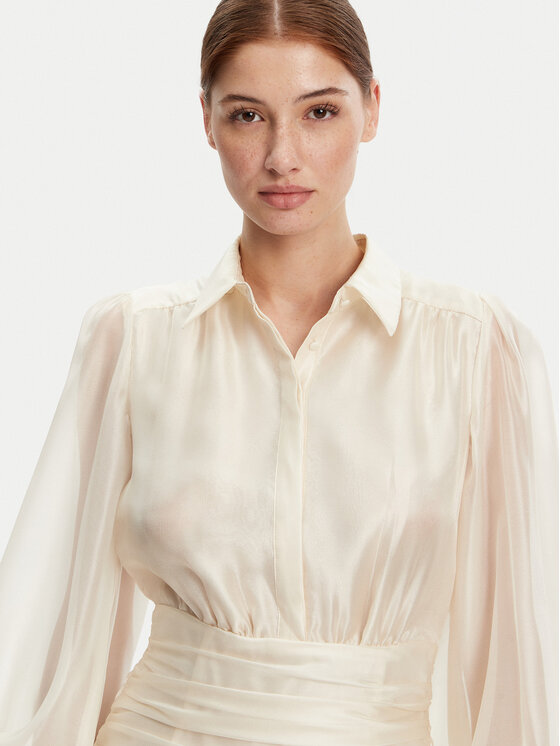 BARDOT BARDOT Koktel haljina 59720DB Écru Regular Fit