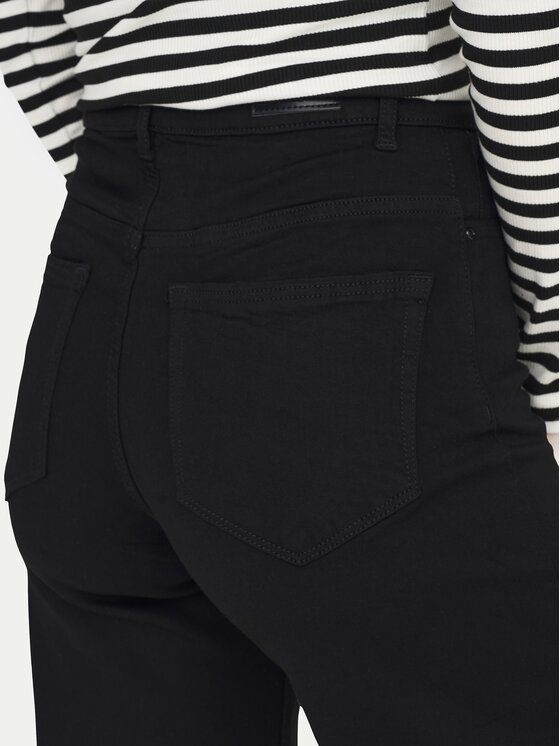 ONLY ONLY Jeans Madison 15301338 Schwarz Wide Leg