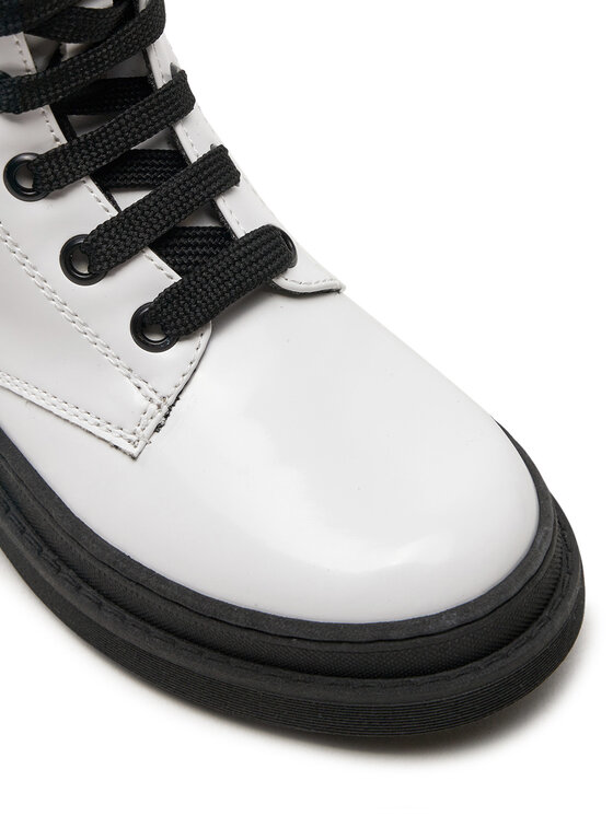 Calvin Klein Jeans Calvin Klein Jeans Planinarske cipele Lace-Up Bootie V4A5-81031-1453 M Bijela