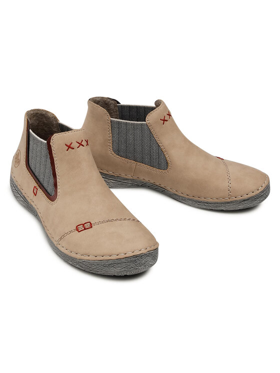 Rieker Rieker Klassische Stiefeletten 52598-60 Beige