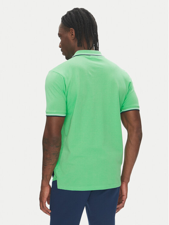 Lindbergh Lindbergh Polokošeľa 30-404010 Zelená Relaxed Fit