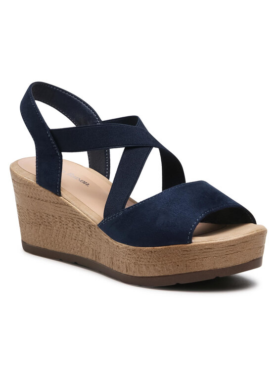 Clara Barson Clara Barson Sandali WS2220-01 Blu scuro