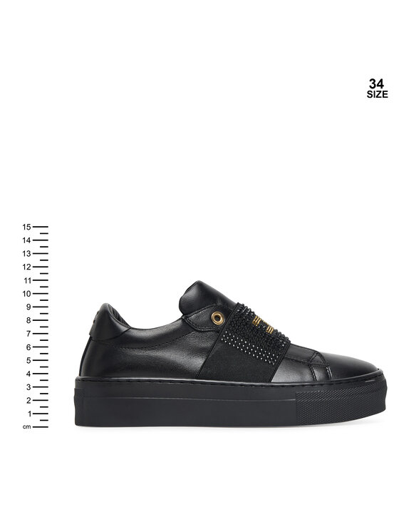 Elisabetta Franchi Elisabetta Franchi Sneakers Low Cut Velcro F4A9-E0355-1251 S Negru