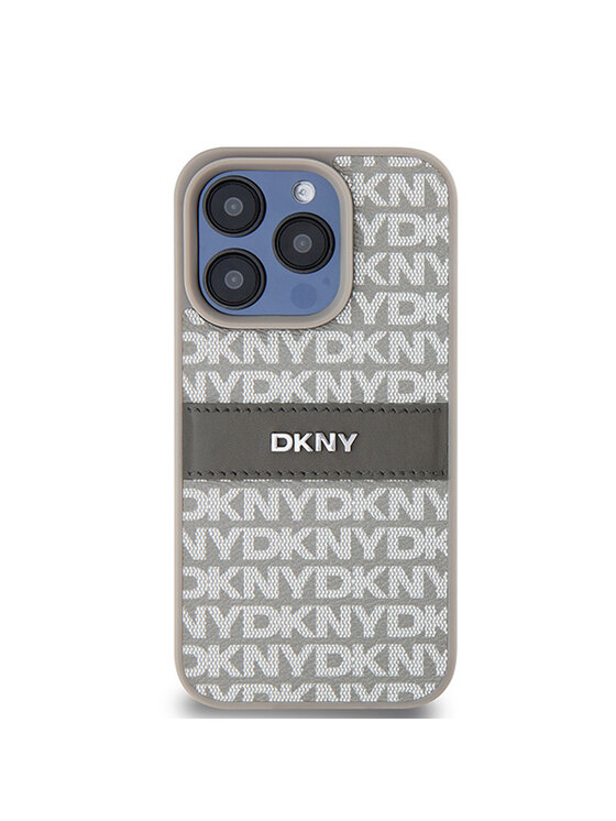 DKNY DKNY Etui na telefon Apple iPhone 15 Pro Max Beżowy