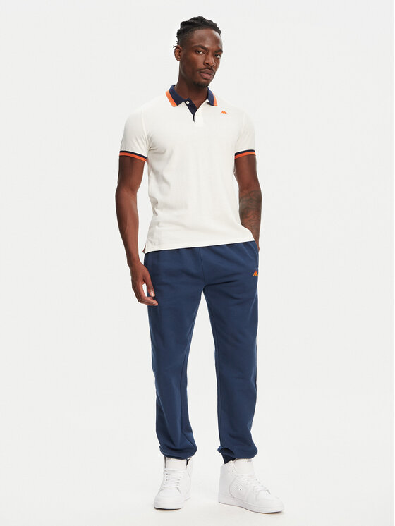 Robe di Kappa Robe di Kappa Polokošeľa Atsushi 611255W Écru Regular Fit