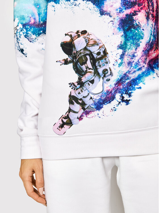 Felpa Unisex Surfing Cosmonaut Multicolore Regular...
