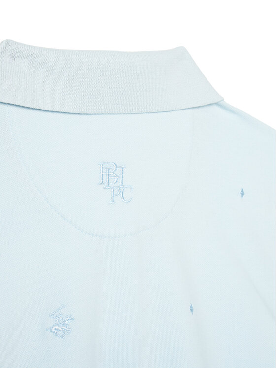 Beverly Hills Polo Club Beverly Hills Polo Club Polo G2555 Niebieski Regular Fit