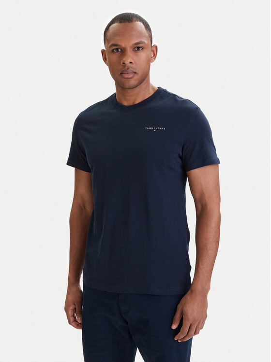 Tommy Jeans Tommy Jeans Set de tricouri﻿ DM0DM22316 Albastru Slim Fit