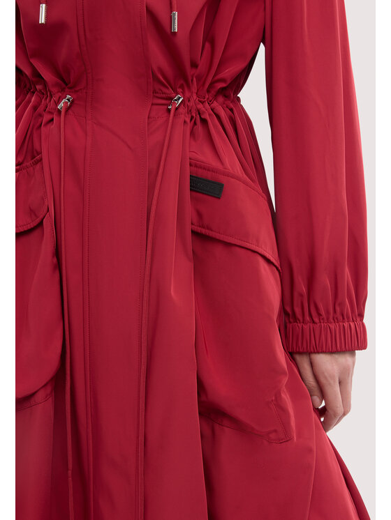 Trussardi Trussardi Płaszcz zimowy R121A000741N036 Czerwony Regular Fit