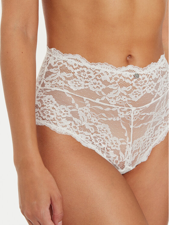 YSABEL MORA YSABEL MORA Mutande classiche a vita alta 10141 Bianco
