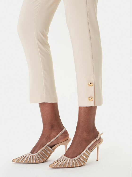 Rinascimento Rinascimento Stoffhose CFC0128641003 Beige Slim Fit