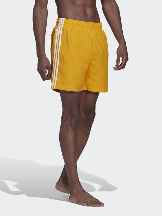adidas Шорти для плавання adicolor Classics 3-Stripes HK7327 Жовтий ...