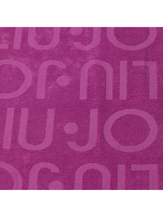 Liu Jo Liu Jo Rankšluostis Telo Spugna Jacquar VA0217 T0300 Violetinė