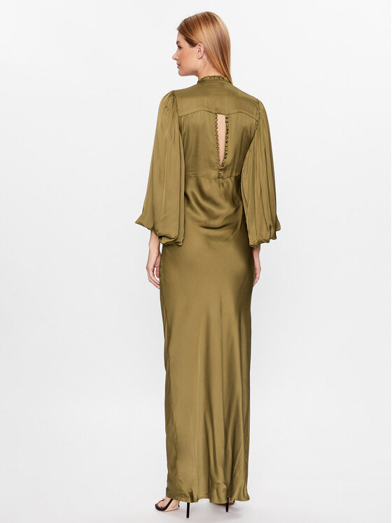 Herskind Herskind Večernja haljina Shila 4832370 Smeđa Regular Fit
