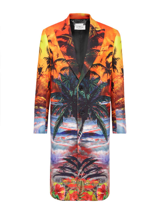 PHILIPP PLEIN PHILIPP PLEIN Kabát 4155 Farebná Regular Fit