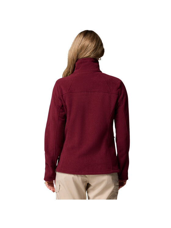 Columbia Columbia Felpa di pile Columbia Fast Trek II Jacket Bordeaux Regular Fit
