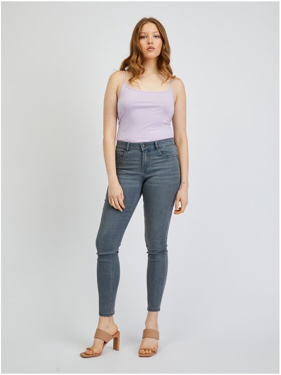 Orsay Orsay Tank top 104160432000__XS Fioletowy Regular Fit
