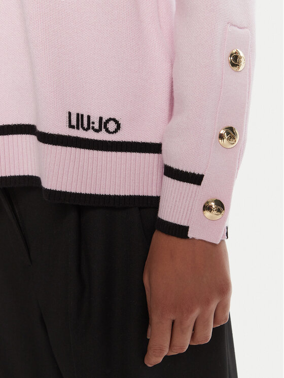 Liu Jo Sport Liu Jo Sport Džemper TF5229 MS59L Ružičasta Regular Fit