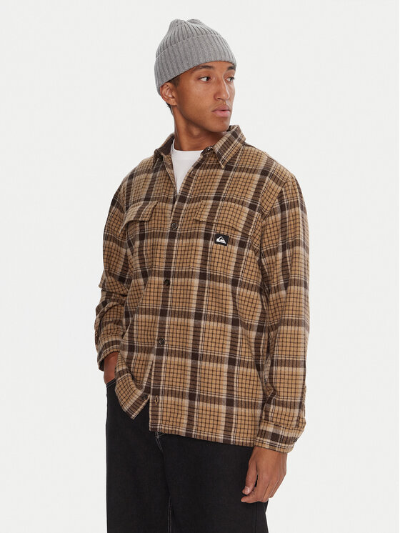 Quiksilver Quiksilver Košulja Yankee EQYWT04648 Smeđa Comfort Fit