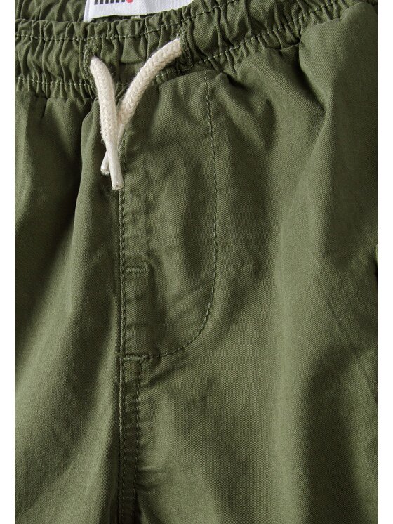 minoti minoti Szorty materiałowe 23short8 Khaki Regular Fit