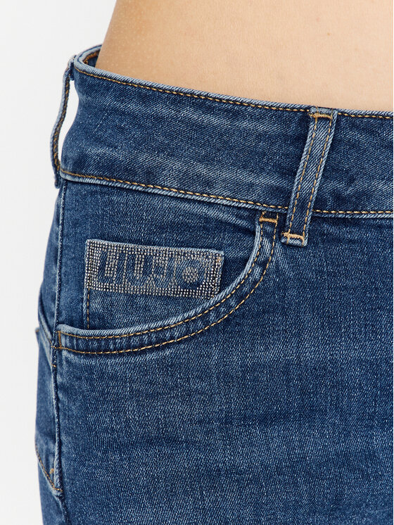 Liu Jo Liu Jo Traperice UF3122 D4448 Plava Skinny Fit