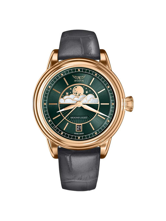 Aviator Aviator Orologio V.1.33.2.263.4GM Grigio