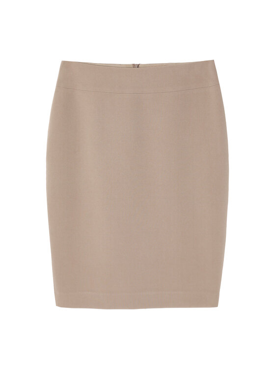 TATUUM TATUUM Spódnica midi PROBA Brązowy Close Fit