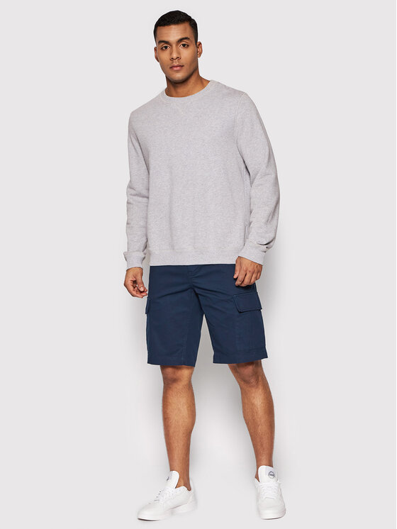Champion Champion Szorty materiałowe Cargo 216324 Granatowy Custom Fit