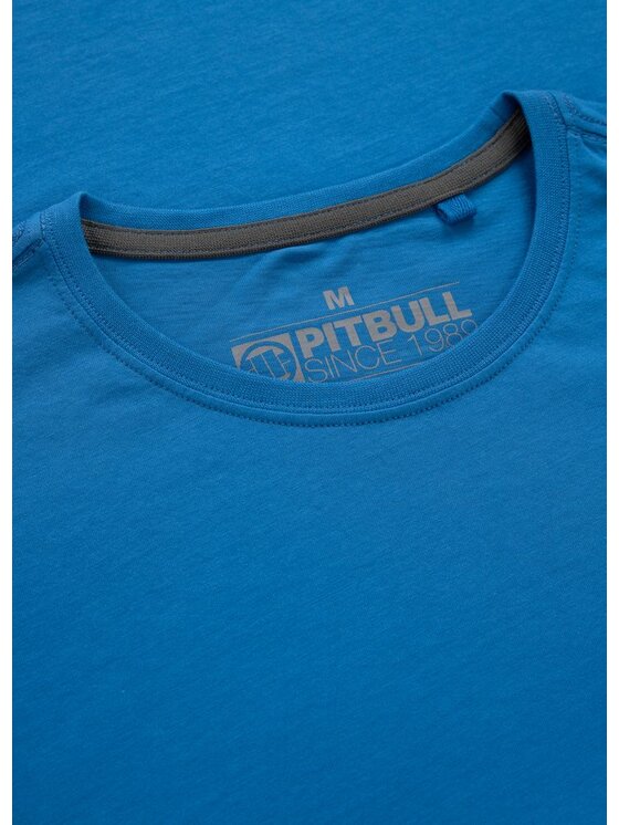PITBULL PITBULL T-Shirt Koszulka Niebieski Regular Fit