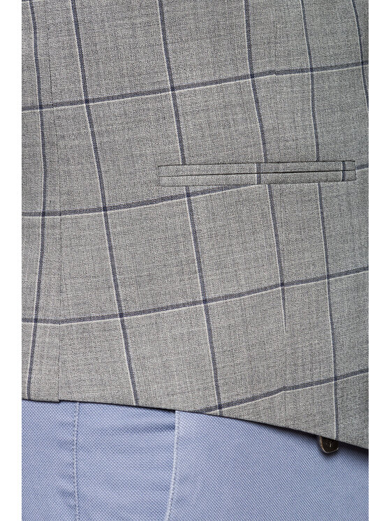 Lancerto Lancerto Kamizelka KA073121000003 Szary Regular Fit