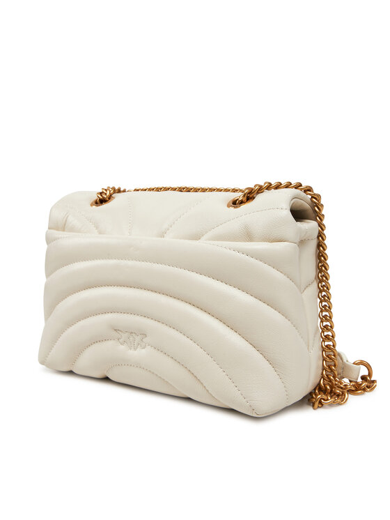 PINKO PINKO Borsetta Love Puff Mini Cl AI 24-25 PLTT 100039 A1EX Écru
