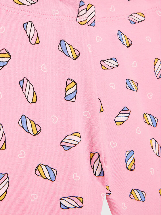 United Colors Of Benetton United Colors Of Benetton Legginsy 3XFUGF01S Różowy Slim Fit