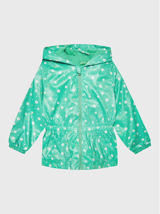United Colors Of Benetton United Colors Of Benetton Geacă de ploaie 2KHDGN019 Verde Regular Fit