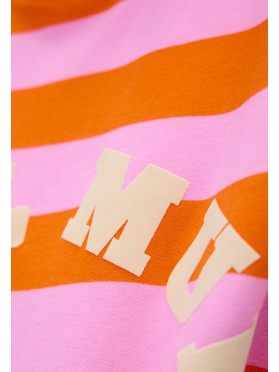 Mirons Mirons Longsleeve Print Kolorowy Regular Fit