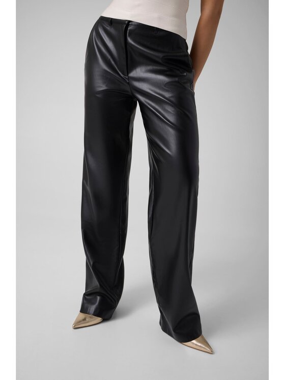 Guess Guess Kalhoty z materiálu 184255 Černá Classic Fit