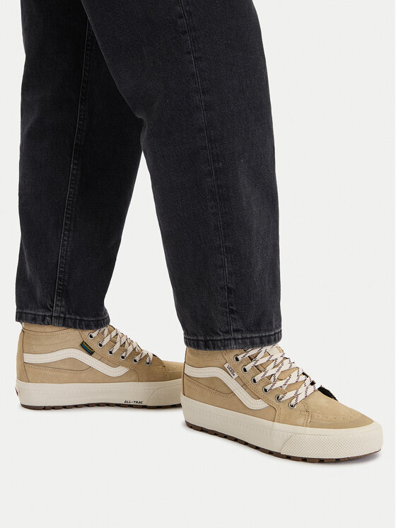 Vans Vans Πάνινα παπούτσια MTE Sk8-Hi Waterproof Insulated VN000DAQTWH1 Μπεζ