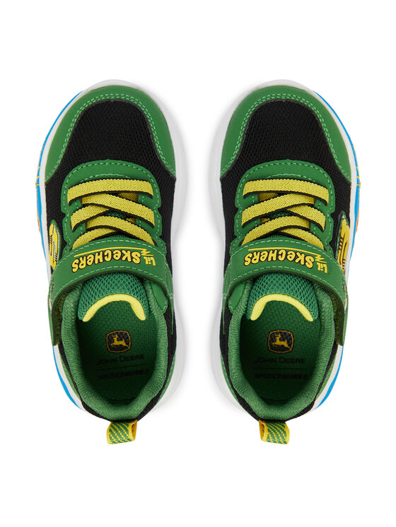 Skechers Skechers Сникърси John Deere: Play Scene - Barn-Squad Buddies 407065N/GNBK Зелен