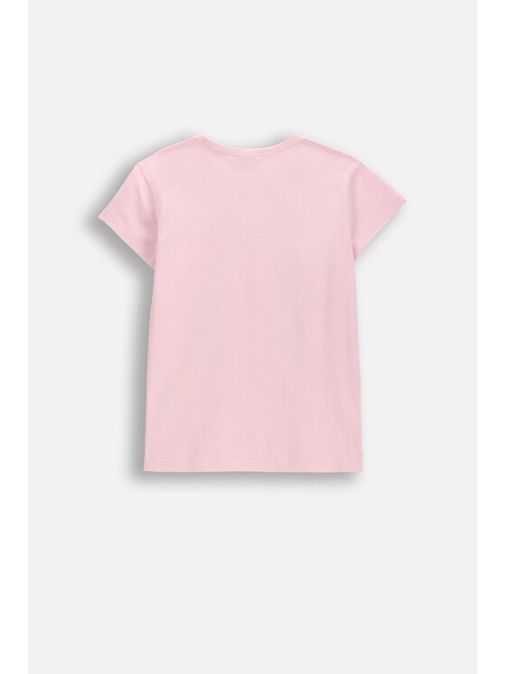 Coccodrillo Coccodrillo T-Shirt WC6143202VGB-007 Różowy Regular Fit